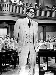 Atticus Finch in court