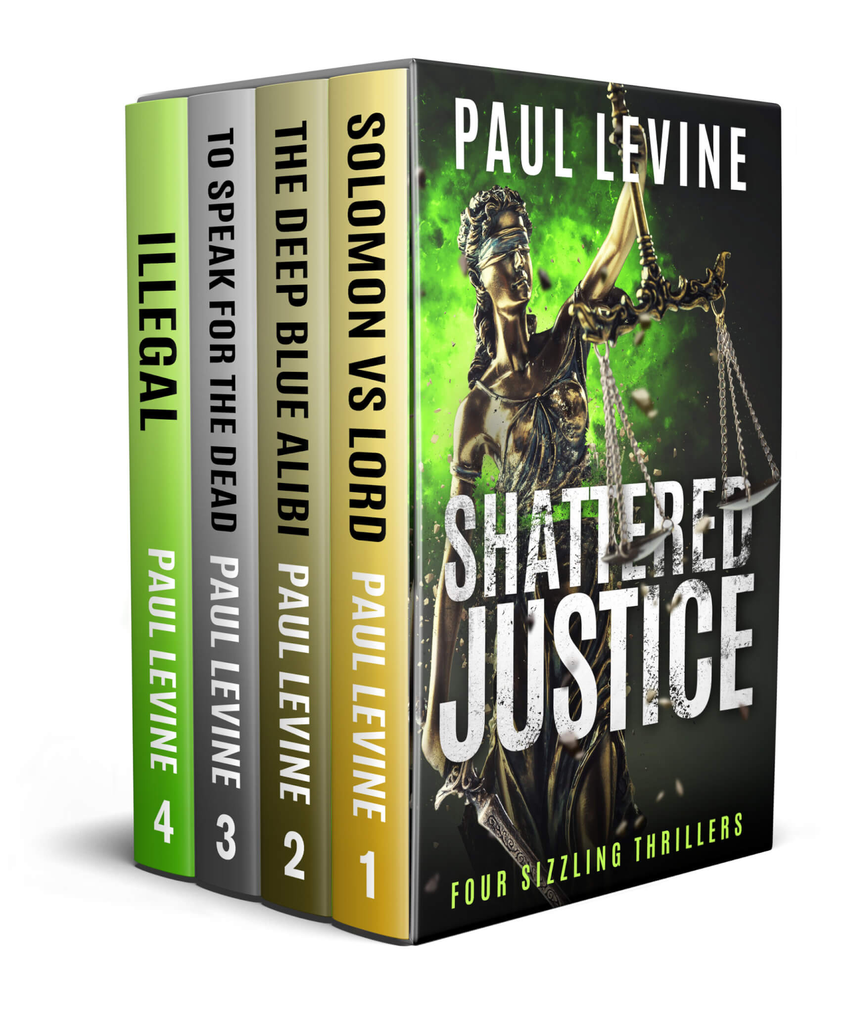 SHATTERED JUSTICE – A Boxed Set of Four Bestsellers